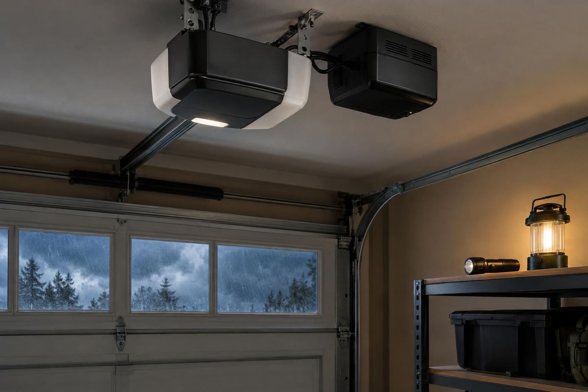 Battery Backup Garage Door Openers